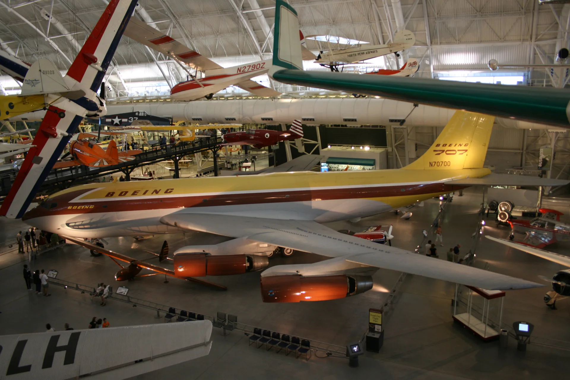 Boeing 367-80 aircraft