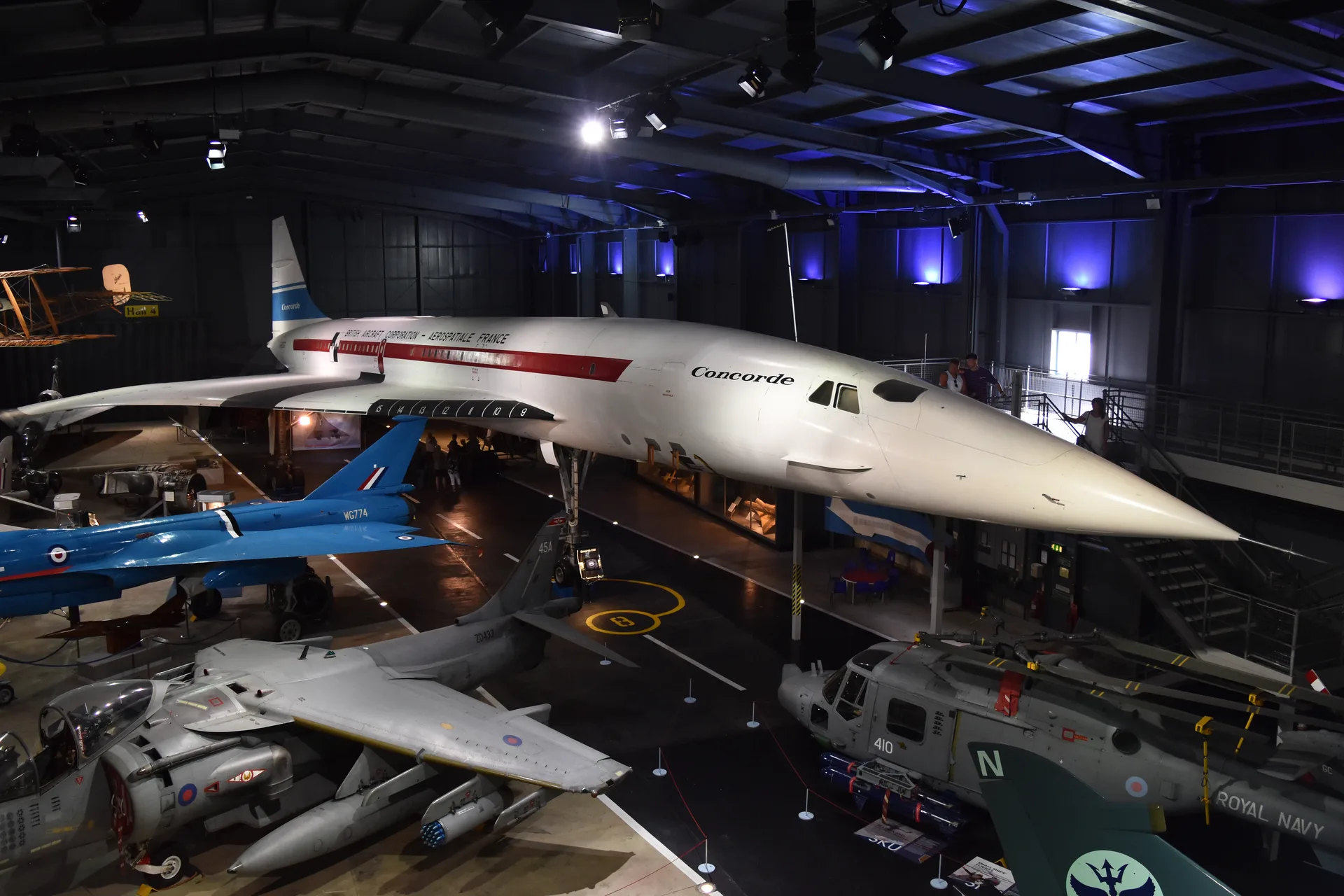 Concorde aircraft