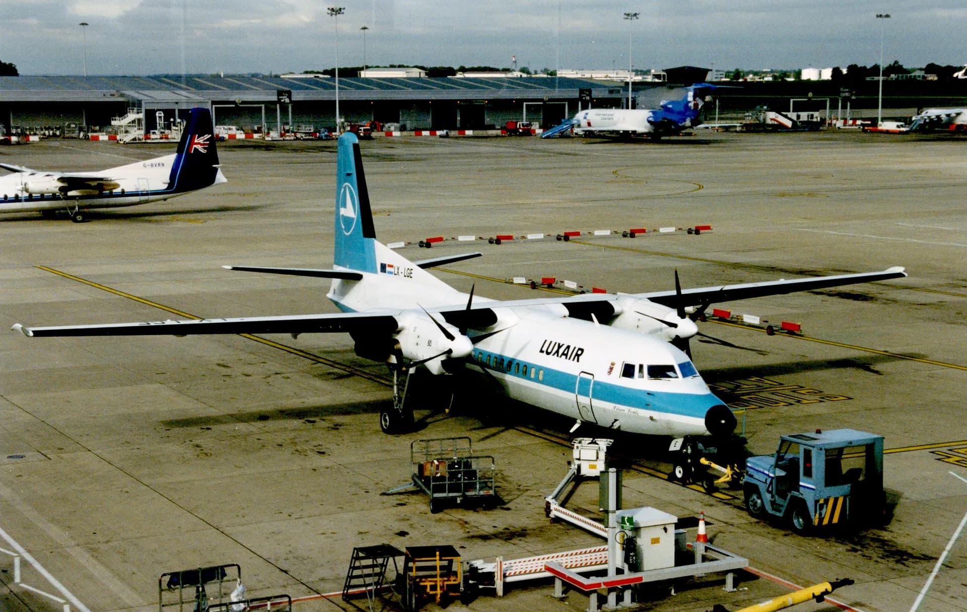 Fokker 50 aircraft