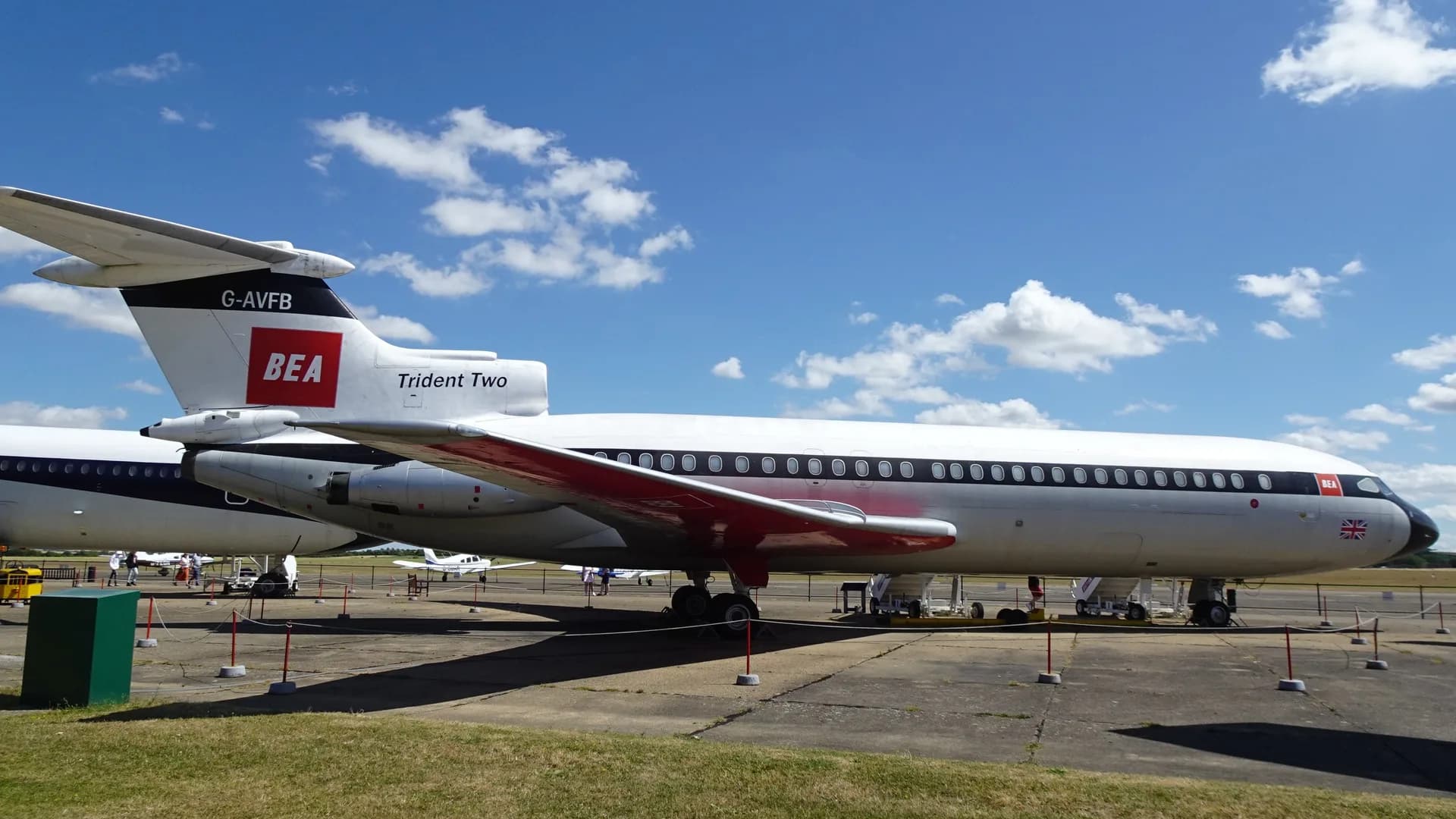 Hawker Siddeley HS-121 Trident aircraft