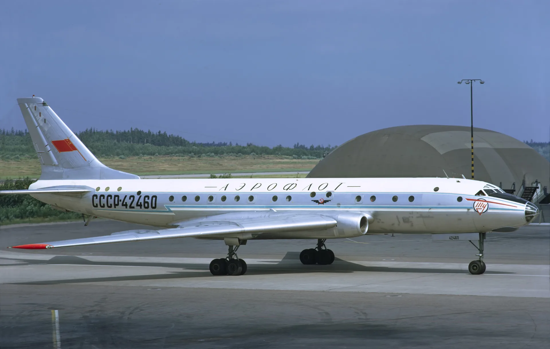 Tupolev Tu-104A aircraft
