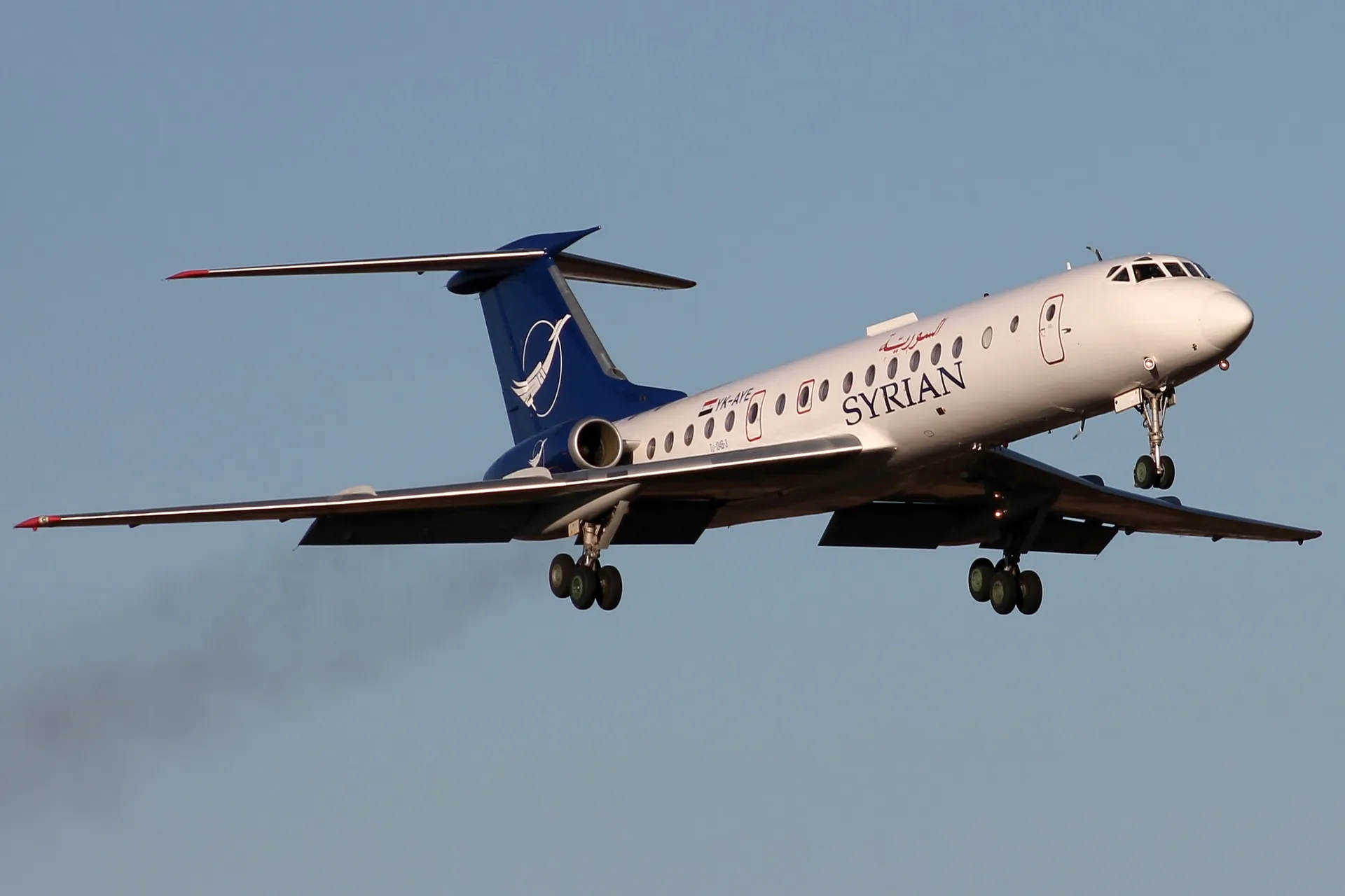 Tupolev Tu-134 aircraft