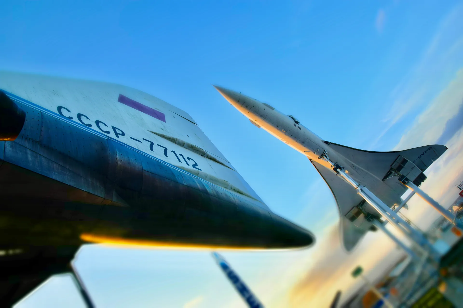 Tupolev Tu-144 aircraft