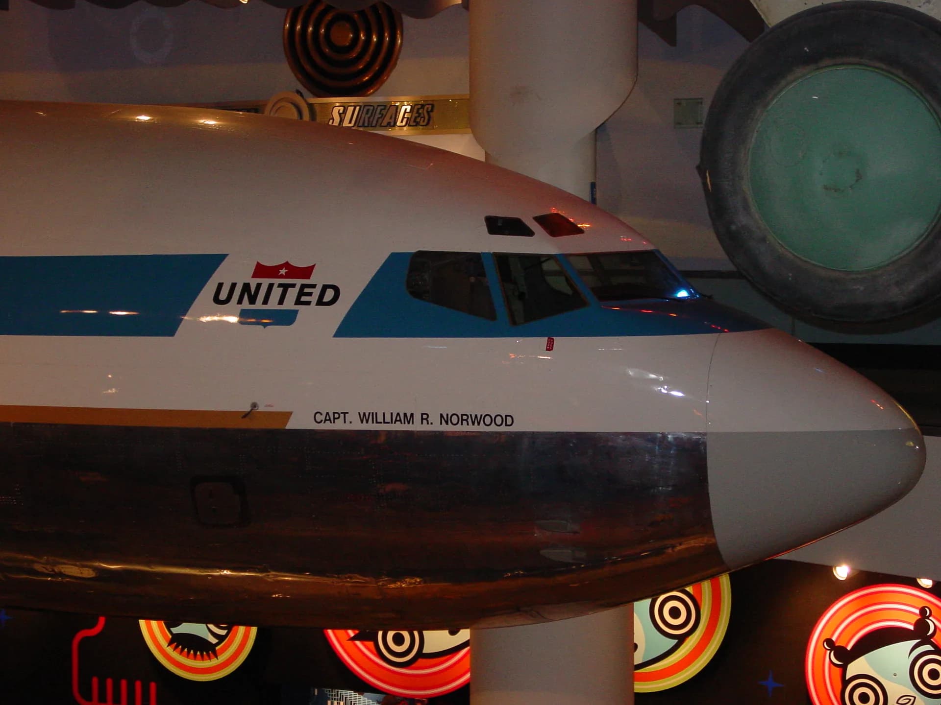 Boeing 727-100 aircraft
