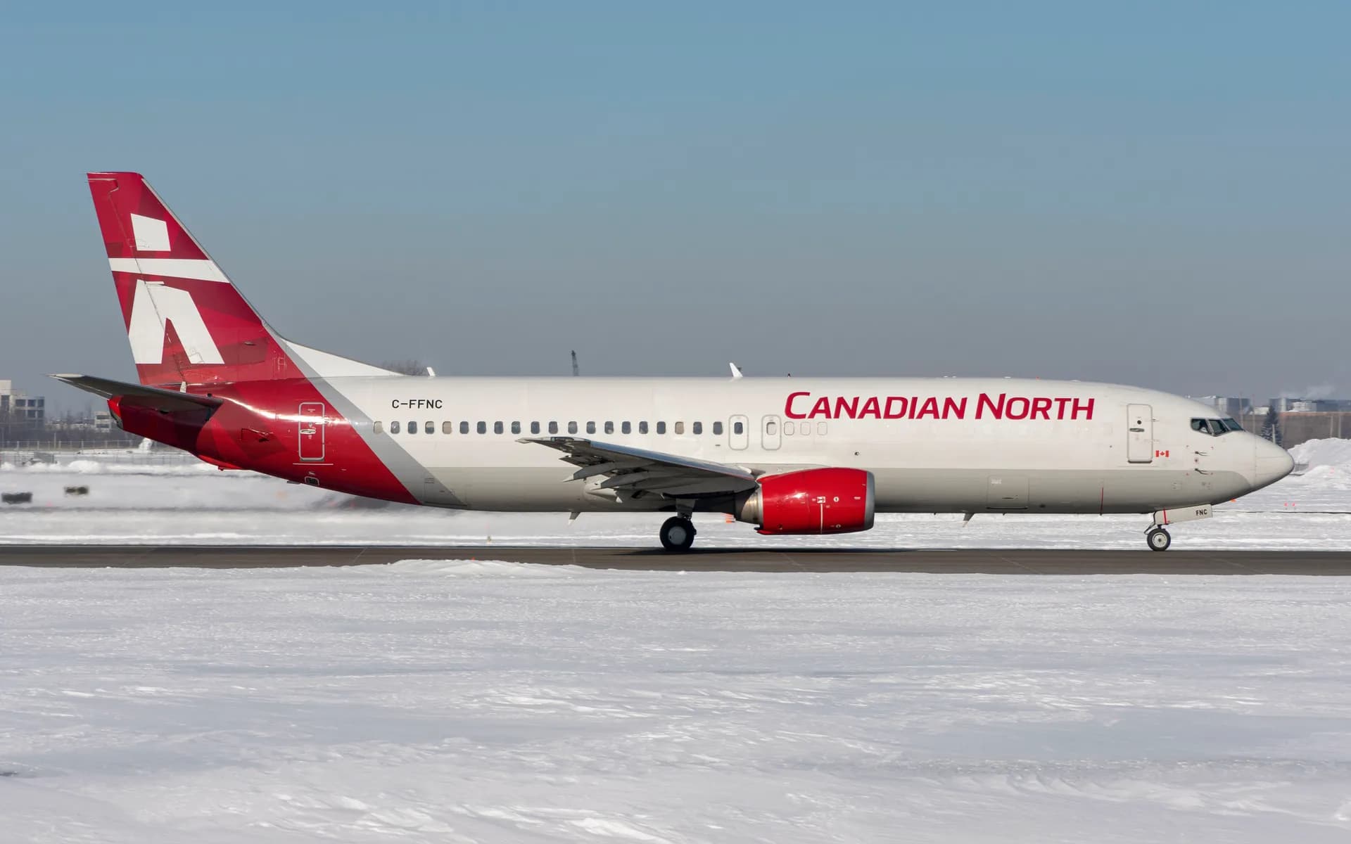Boeing 737-400 aircraft