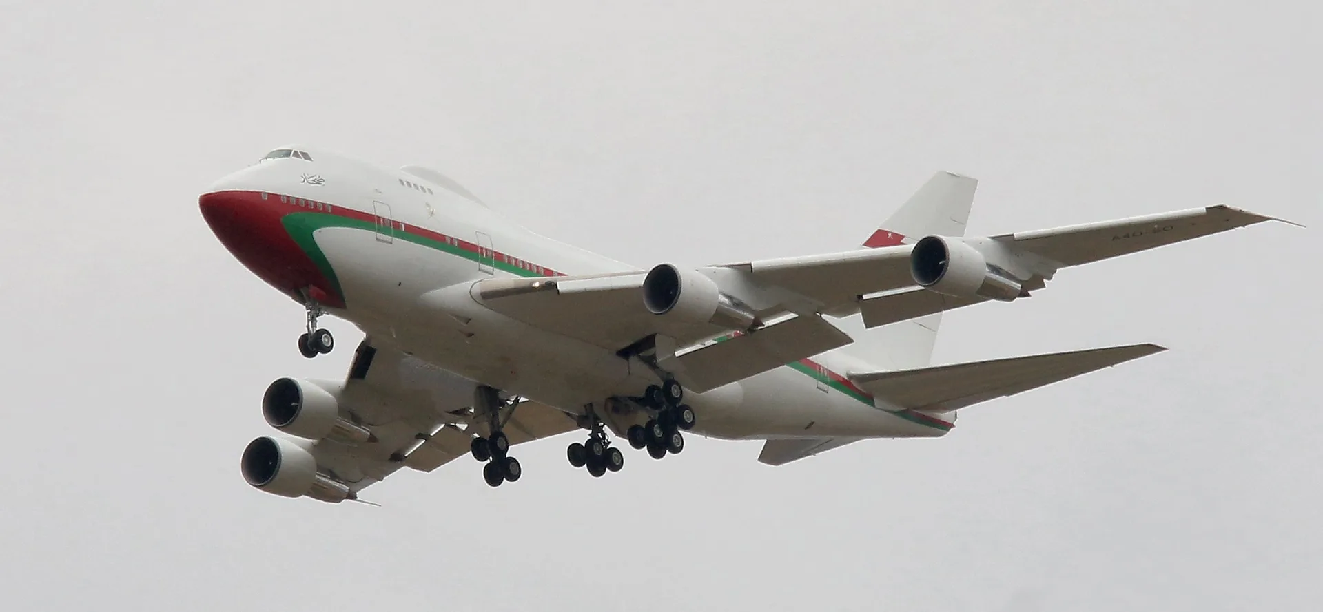 Boeing 747SP aircraft
