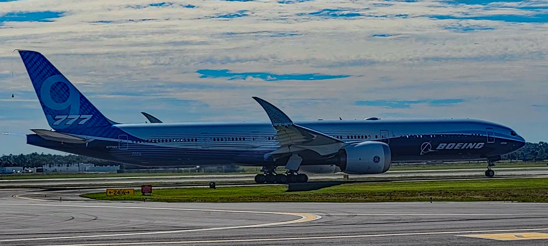 Boeing 777-9 aircraft