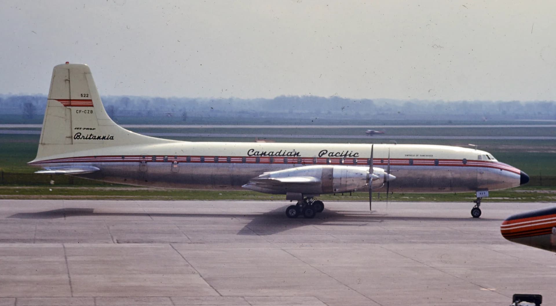 Bristol Britannia aircraft
