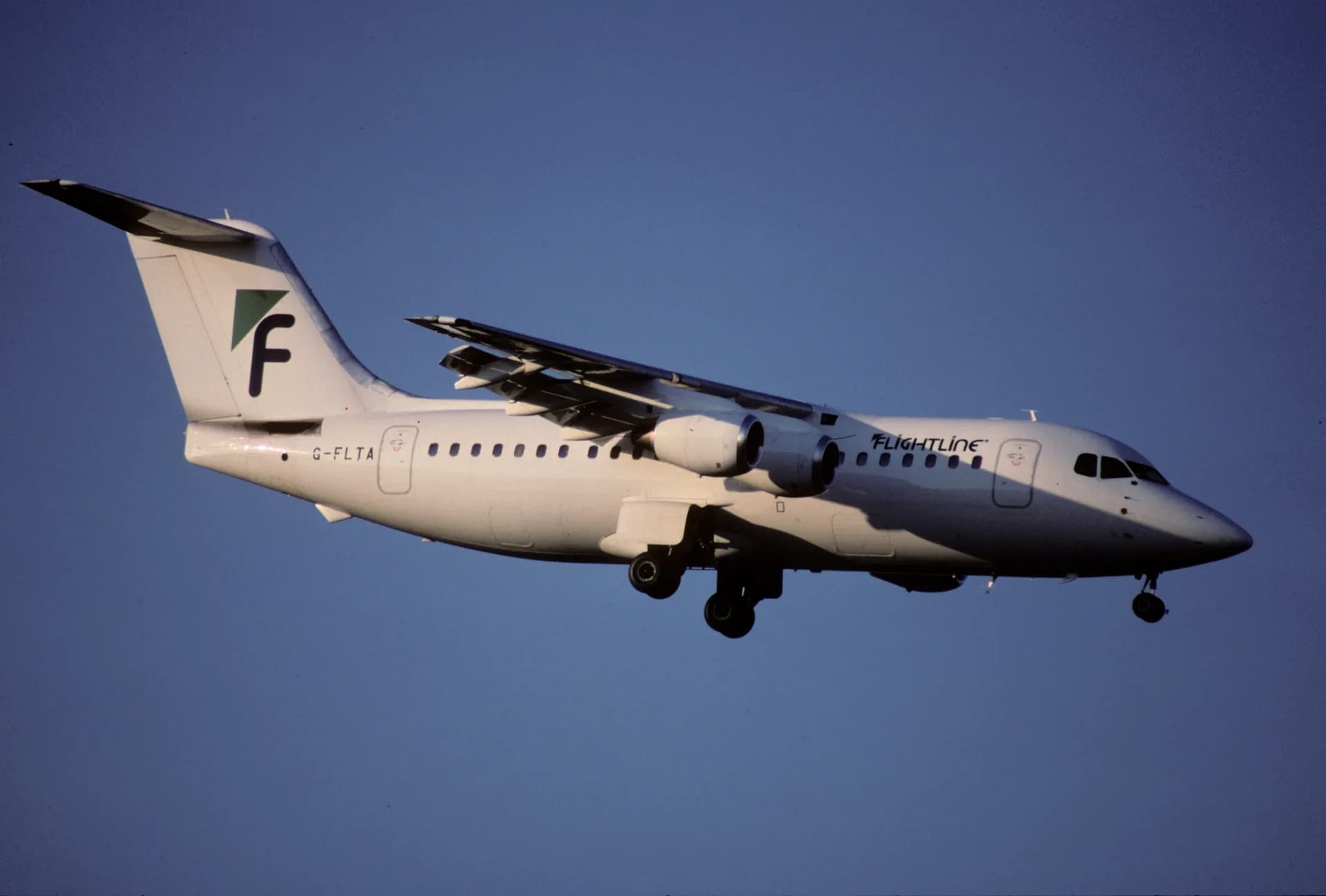 British Aerospace BAe 146-200 aircraft