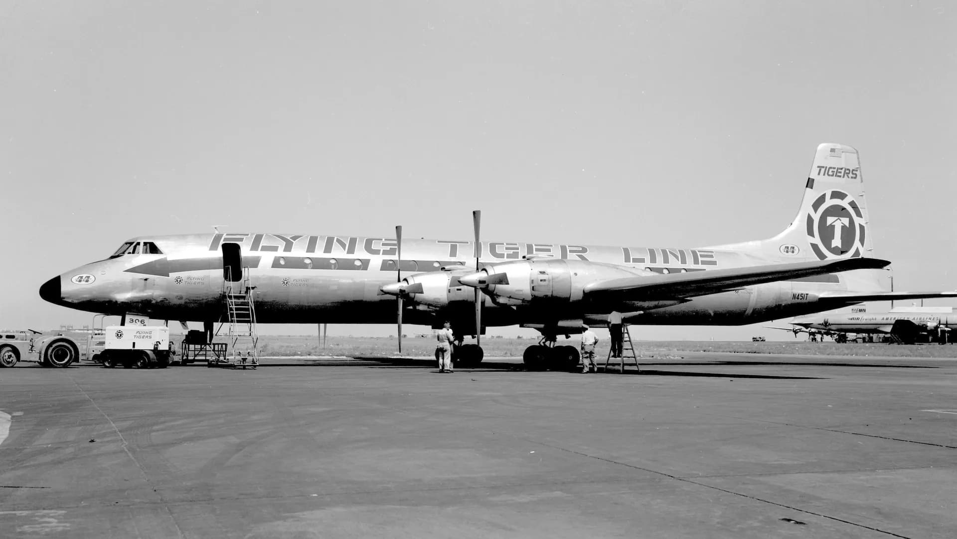 Canadair CL-44 aircraft