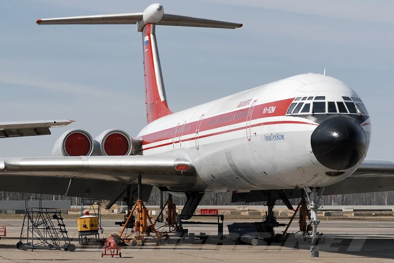 Ilyushin IL-62MK aircraft