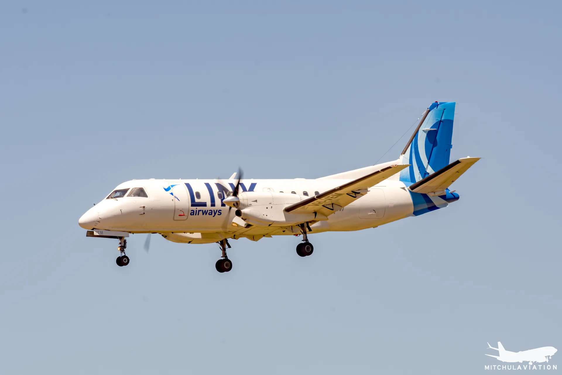 Saab SF340A aircraft