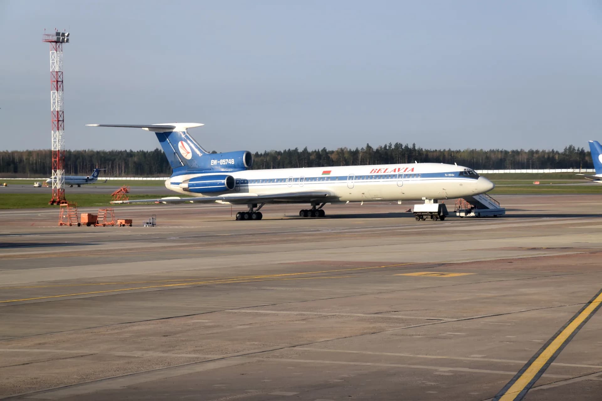 Tupolev Tu-154 aircraft