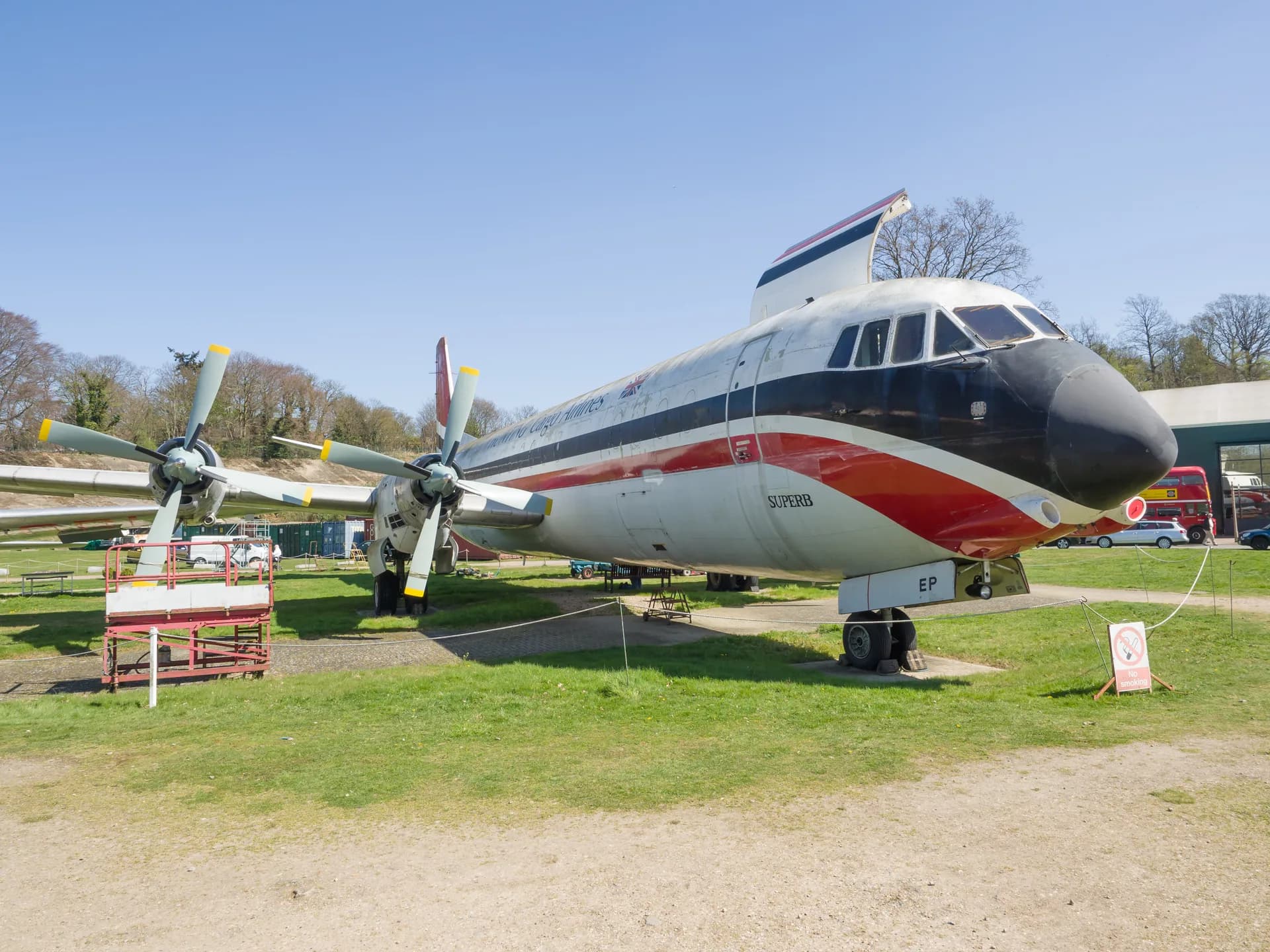 Vickers Vanguard aircraft